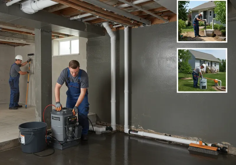 Basement Waterproofing and Flood Prevention process in Kendallville, IN